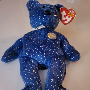 Ty Beanie Baby Bear Decade